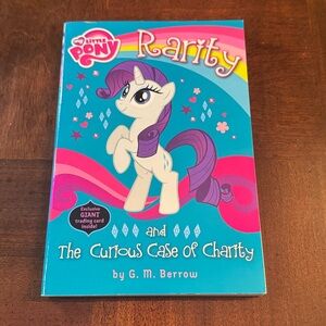 My Little Pony Rarity and the Curious Case of Charity Book Giant Trading Card
